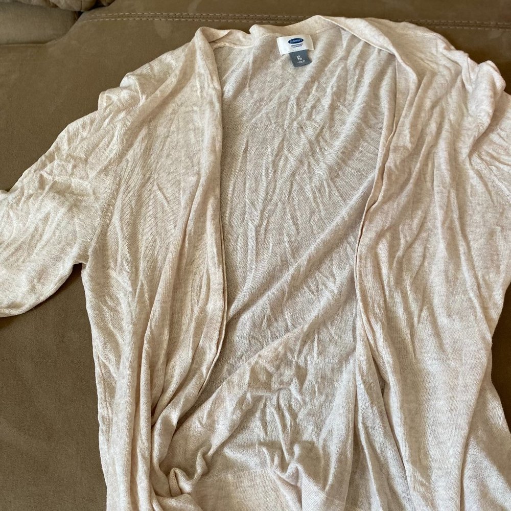 Cream Colored, XL Old Navy Cardigan